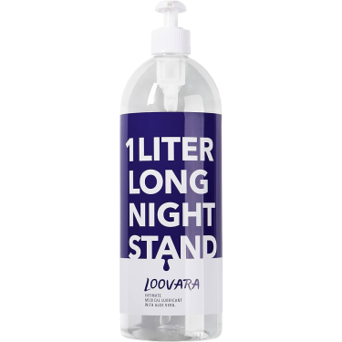 Loovara «Long Night Stand» 1 Liter geruchsneutrales & geschmacksneutrales Gleitgel mit Aloe Vera