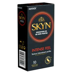 SKYN «Intense» 10 genoppte latexfreie Kondome aus Sensoprène™
