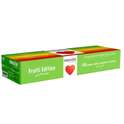 Masculan «Frutti Edition» 150 fruity condoms in three trend colours