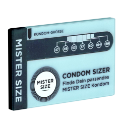 Mister Size «Condom Sizer (German)» determine your condom size now