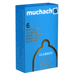 Muchacho «Classico» (Classic) 6 Italian condoms for safe pleasure