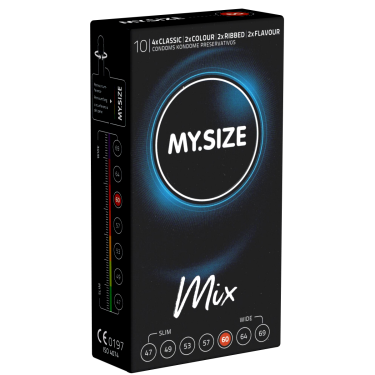 My.Size Classic «60mm MIX» 10 Kondome für besten Tragekomfort und Sicherheit