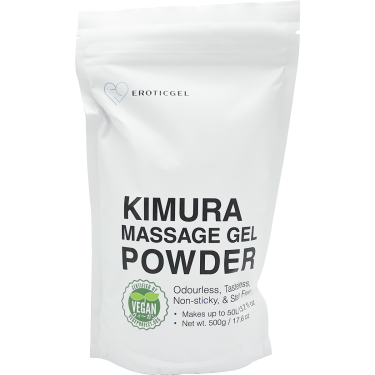 EROTICGEL «Platinum Massage Gel Powder - KIMURA» japanisches Massagegel-Pulver aus natürlichen Inhaltsstoffen, 500g