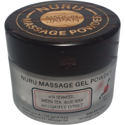 Nuru Massage Gel Powder SAKURA: mit Nori-Algen, grünem Tee, Süßholz und Aloe Vera (40g)