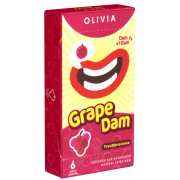 Grape Dams: Lecktücher mit Trauben-Aroma