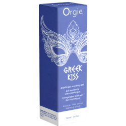 Orgie «Greek Kiss» erregendes Gleitgel für Anilingus, mit Wärme-Effekt 50ml