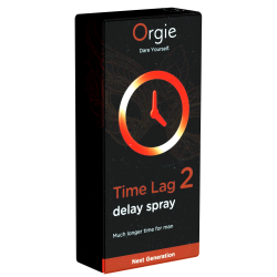 Orgie «Time Lag 2 Delay Spray» Next Generation, verzögerndes Massage-Spray mit aktverlängerndem Effekt 10ml