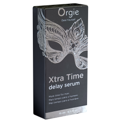 Orgie «Xtra Time» Delay Serum For Him, prolonging gel for extra long lovemaking 15ml