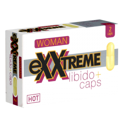 HOT «Exxtreme Libido Caps» for women, 2 libidofördernde Kapseln für Frauen