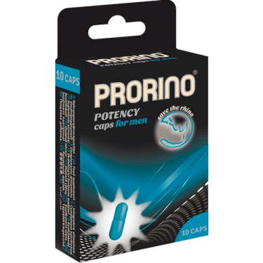 Prorino «Potency Caps» for men, 10 blue capsules for the man