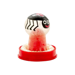 Novelty condom with figure «Spider» 1 piece, hand painted