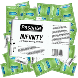 Pasante «Infinity» (bulk pack) 144 prolonging special condoms for optimal satisfaction