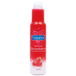 Pasante «Sensual Strawberry Lube» 75ml fruchtiges Gleitgel ohne Parabene