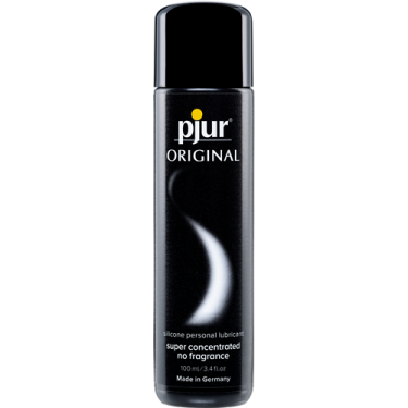 pjur® ORIGINAL «Silicone Personal Lubricant» Super Concentrated & No Fragrance, silicone based lubricant for universal use 100ml