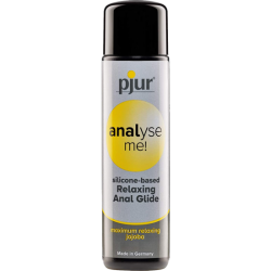 pjur® ANALYSE ME! «Relaxing Silicone Anal Glide» Maximum Relaxing, seidig-weiches Anal-Gleitgel 100ml