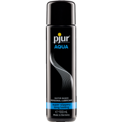 pjur® AQUA «Waterbased Personal Lubricant» Super Slippery & Long Lasting, mousturizing lubricant 100ml