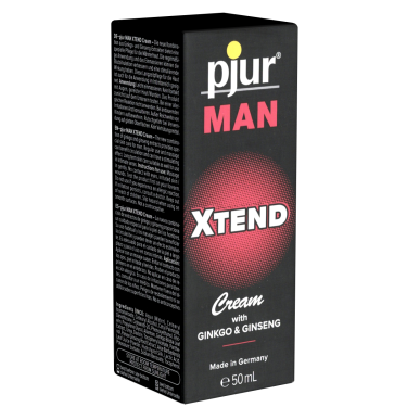 pjur® MAN «Xtend Cream» for men, circulation-enhancing cream for men with gingko and ginseng 50ml