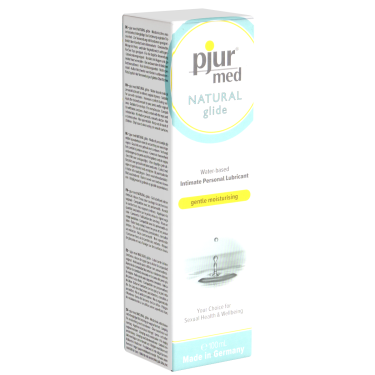 pjur® MED «Natural Glide» Gentle Moisturising, natürliches Gleitgel für trockene und beanspruchte Haut 100ml