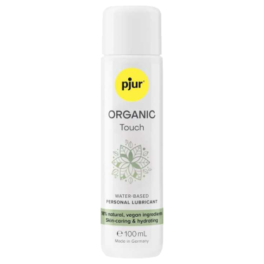 pjur® ORGANIC «Touch» Waterbased Personal Lubricant, pflanzenbasiertes Gleitgel 100ml