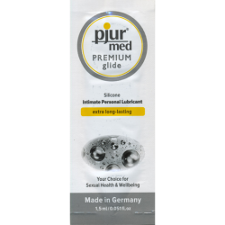 pjur® MED «Premium Glide» Extra Long Lasting, atmungsaktives Gleitgel für hypersensible Haut 1.5ml Sachet