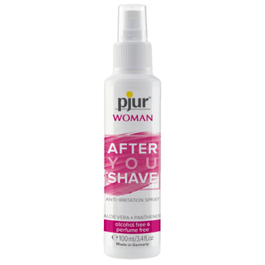 pjur® WOMAN «After You Shave» Spray for Intimate Areas, skin friendly spray for woman 100ml