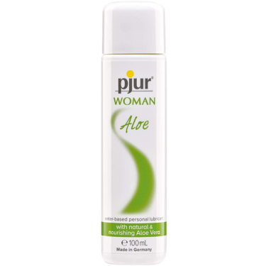 pjur® WOMAN ALOE «Waterbased Personal Lubricant» Natural & Nourishing, paraben free lubricant for women 100ml