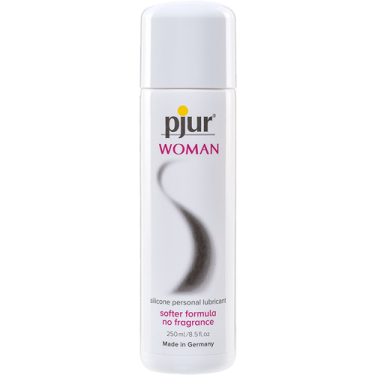 pjur® WOMAN «Silicone Personal Lubricant» Softer Formula & No Fragrance, silikonbasiertes Gleitgel für Frauen 250ml