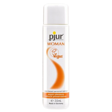 pjur® WOMAN VEGAN «Waterbased Personal Lubricant» Vegan Pleasure, vegan lubricant without unnecessary ingredients 30ml