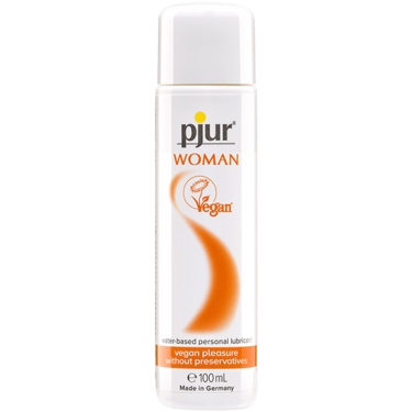 pjur® WOMAN VEGAN «Waterbased Personal Lubricant» Vegan Pleasure, vegan lubricant without unnecessary ingredients 100ml