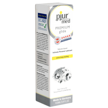pjur® MED «Premium Glide» Extra Long Lasting, breathable lubricant for highly sensitive skin 100ml