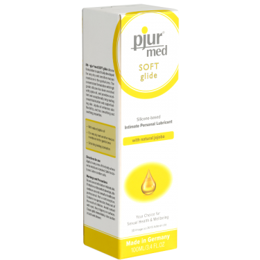 pjur® MED «Soft Glide» With Natural Jojoba, geschmeidiges Gleitgel für sensible Haut 100ml