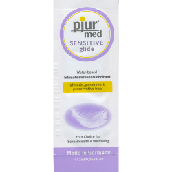 pjur® MED «Sensitive Glide» No Glycerin, No Parabens & No Preservatives, hypoallergenic lubricant 2ml sachet