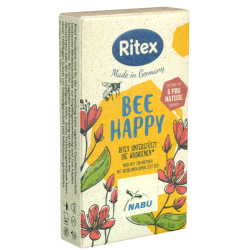 Ritex Pro Nature «Bee Happy» 8 umweltfreundliche Kondome, Sonderedition mit Wildblumen-Samen