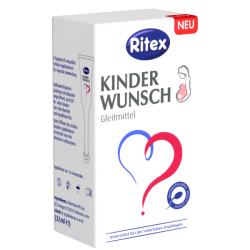 Ritex «Kinderwunsch» 8x4ml lubricant in applicators, fertility friendly lubricant for couples who want to have children