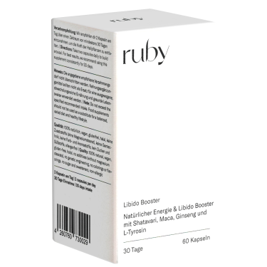 Ruby «Libido Booster» libidofördernde Kapseln für Frauen 60 Stück