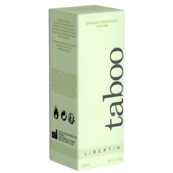 RUF Taboo «Libertin» sensual fragrance for him, 50ml Pheromon-Parfüm (M/F) - für Männer, um Frauen anzuziehen