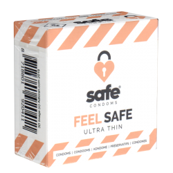 Safe «Feel Safe» Condoms, 5 thinner condoms for a natural feeling