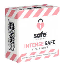 Safe «Intense Safe» Condoms, 5 stimulating condoms for intense safety