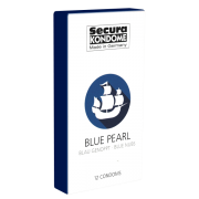 Blue Pearl: blau mit Noppen