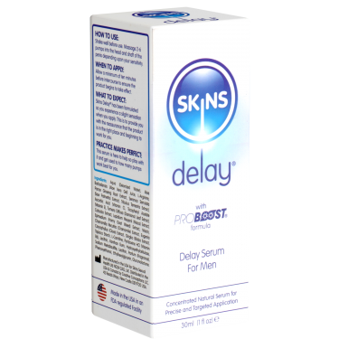 Skins «Delay Serum» 30ml prolonging serum for men