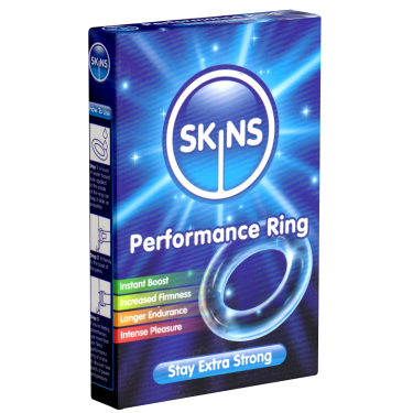 Skins «Performance Ring» transparenter, dehnbarer Penisring