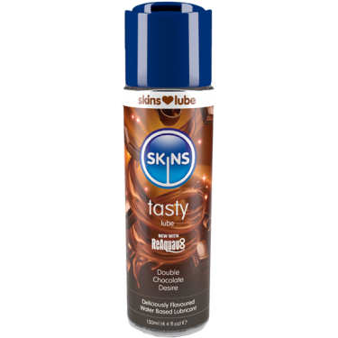 Skins «Tasty» Double Chocolate Desire 130ml Lubricant with natural flavours