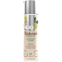 System JO «Coconut & Lime» vegan and natural massage oil with aromatherapie effect - stimulating, 120ml