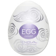 Tenga Egg Cloudy: Ei-Masturbator mit Wolken-Rillen