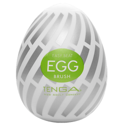 Tenga Egg «Brush» Einmal-Masturbator mit stimulierender Struktur (Softborsten)