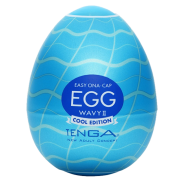 Tenga Egg Cool & Wavy II: Ei-Masturbator mit kühlenden Wellen