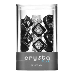Tenga Crysta «Block» reusable masturbator for explosive orgasms