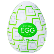 Tenga Egg Cubic: Ei-Masturbator mit Reizstruktur