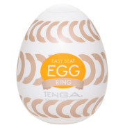 Tenga Egg Ring: Ei-Masturbator mit Rillenringe-Reizstruktur