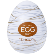 Tenga Egg Silky: Ei-Masturbator mit Reizstruktur